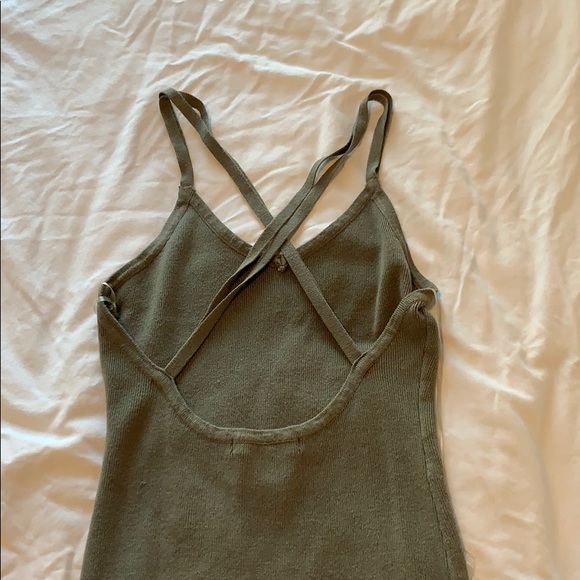 Green fitted dress - Picture 2 of 2